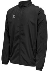 Kurtka Hummel Micro Zip. Czarne kurtki damskie Hummel, xl, bez wzorów, z materiału, bez kaptura. Za 235.60 zł.