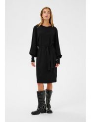Kaffe Sukienka dzianinowa w kolorze czarnym rozmiar: XS. Czarne sukienki damskie Kaffe, bez wzorów, z dzianiny, bez ramiączek. Za 169.67 zł.