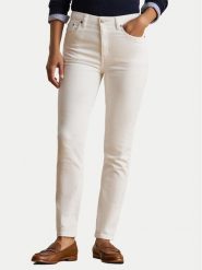 LAUREN RALPH LAUREN Jeansy 200926078001 Biały Skinny Fit. Białe jeansy damskie Lauren Ralph Lauren. Za 729.99 zł.