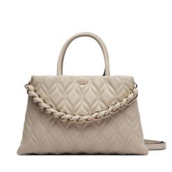 Torebka Guess. Brązowe torebki klasyczne damskie Guess, bez dodatków. Za 674.99 zł.