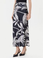 Guess Spódnica midi W5YD55 WF1T2 Czarny Regular Fit. Czarne spódnice damskie Guess, xl, z aplikacjami, z syntetyku, midi. Za 299.99 zł.