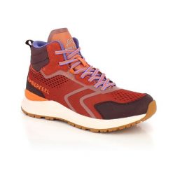 Buty trekkingowe dla dorosłych - TARAGHA - Safran. Czerwone obuwie trekkingowe damskie Kimberfeel, z meshu, bez zapięcia. Za 448.60 zł.