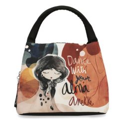 Kolorowa Damska Torba Na Lunch Anekke. Czerwone shopper bag Anekke, bez dodatków. Za 79.99 zł.
