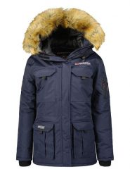 Geographical Norway Parka "Baliverne" w kolorze granatowym rozmiar: XXL. Niebieskie parki damskie Geographical Norway, xxl, bez kaptura. Za 219.60 zł.
