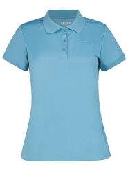 Icepeak Koszulka polo "Bayard" w kolorze błękitnym rozmiar: XXL. Niebieskie bluzki damskie Icepeak, xxl, bez wzorów, bez kołnierzyka, bez ramiączek. Za 57.06 zł.