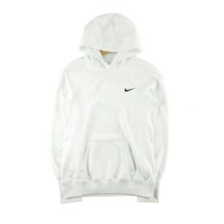 Second life - Damska bluza z kapturem Therma-Fit - Stan dobry. Białe bluzy damskie Nike, bez wzorów, z kapturem. Za 105.71 zł.