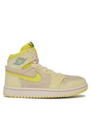 Nike Sneakersy Air Jordan 1 Zoom CMFT 2 DV1305 800 Żółty. Żółte obuwie sportowe damskie Nike, ze skóry, bez zapięcia. Za 509.99 zł.