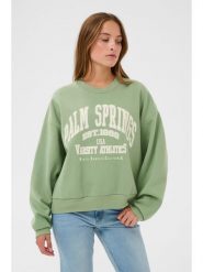 Kaffe Bluza w kolorze zielonym rozmiar: S. Zielone bluzy damskie Kaffe, s, bez wzorów, bez kaptura. Za 152.99 zł.