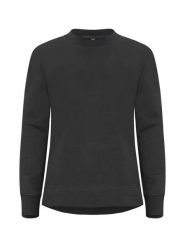 Clique Bluza Miami PRO Roundneck Women – French Terry, odporna na piling – Black. Czarne bluzy damskie CLIQUE, m, bez wzorów, z bawełny, bez kaptura. Za 183.24 zł.