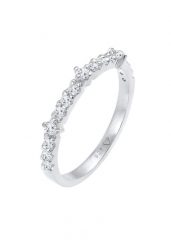 Elli PREMIUM Damski zaręczynowy Memoire Eternity symbol miłości z topazem srebro 925 Sterling Silver Pierścionki 1 ct. Szare pierścionki damskie Elli PREMIUM, z topazem, srebrne. Za 228.99 zł.