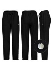 Eight2Nine Spodnie w kolorze czarnym rozmiar: XS. Czarne spodnie materiałowe damskie Eight2Nine, bez wzorów, z materiału. Za 79.40 zł.