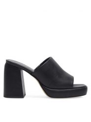 Jenny Fairy Klapki WYL3802-3 Czarny. Czarne klapki damskie Jenny Fairy, bez wzorów, z syntetyku, bez obcasa, bez zapięcia. Za 83.99 zł.