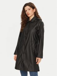 Hunter Kurtka przeciwdeszczowa Benja HARW0020242 Czarny Regular Fit. Czarne kurtki damskie Hunter, xl, bez wzorów, z syntetyku, bez kaptura. Za 429.99 zł.
