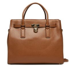 Torebka MICHAEL Michael Kors. Brązowe kuferki damskie MICHAEL Michael Kors, bez wzorów, bez dodatków. Za 1,579.00 zł.