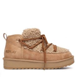 Śniegowce REPLAY. Brązowe śniegowce damskie Replay. Za 449.99 zł.