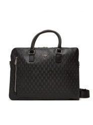 Guess Torba na laptopa HMTODE P5247 Czarny. Czarne torby na laptopa Guess, z aplikacjami, ze skóry. Za 449.99 zł.