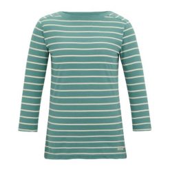 T-shirt 3/4 rękawów długich kobiet Regatta Bayletta II. Zielone t-shirty damskie Regatta, bez wzorów, bez kołnierzyka. Za 89.99 zł.