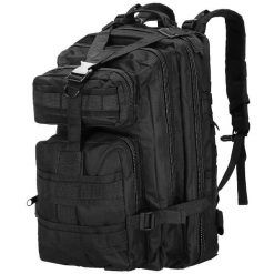 Plecak trekkingowy, turystyczny Springos 35 l. Czarne plecaki Springos, bez wzorów. Za 51.99 zł.