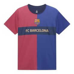 Koszulka piłkarska dla dorosłych FC Barcelona Home 24/25. Czarne koszulki damskie FC BARCELONA, xl, bez wzorów, bez kołnierzyka, bez ramiączek. W wyprzedaży za 134.21 zł.