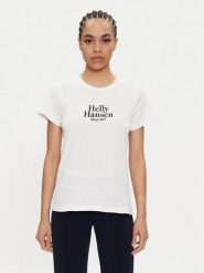 Helly Hansen T-Shirt W Core Graphic T-Shirt 54080 Biały Regular Fit. Białe t-shirty damskie Helly Hansen, l, bez wzorów, z bawełny, bez kołnierzyka. Za 159.99 zł.
