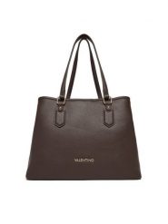 Valentino Torebka Brixton VBS7LX01 Brązowy. Brązowe torebki klasyczne damskie Valentino, ze skóry, bez dodatków. Za 589.99 zł.
