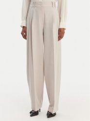 Patrizia Pepe Spodnie materiałowe 8P0794/A498-S748 Szary Regular Fit. Szare spodnie materiałowe damskie Patrizia Pepe, bez wzorów, z materiału. Za 1,249.00 zł.