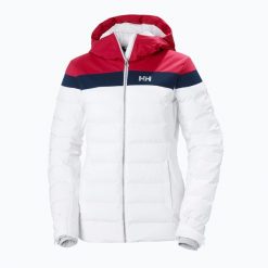 Kurtka Narciarska Helly Hansen W Imperial Puffy Jacket. Białe kurtki damskie Helly Hansen, na zimę, s, bez wzorów, bez kaptura. W wyprzedaży za 969.00 zł.