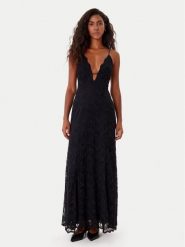 Bardot Sukienka wieczorowa Sabrine Lace 60060DB Czarny Regular Fit. Czarne sukienki damskie Bardot, bez wzorów, z syntetyku, wizytowe, bez ramiączek. Za 579.99 zł.