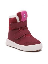 Reima Kozaki Pyrytys 5400030A Bordowy. Czerwone kozaki dziewczęce Reima, bez wzorów, ze skóry, bez obcasa, bez zapięcia. Za 339.99 zł.