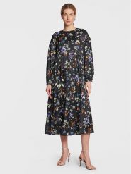 Marc O'Polo Sukienka codzienna 209 1261 21603 Czarny Relaxed Fit. Czarne sukienki damskie Marc O'Polo, bez wzorów, z wiskozy, bez ramiączek. Za 589.99 zł.