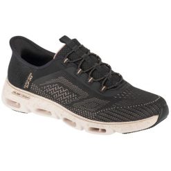 Buty sportowe Sneakersy damskie, Slip-Ins: Glide-Step Gratify - Pace. Czarne obuwie sportowe damskie Skechers, z tkaniny, trekkingowe, Skechers Sport. Za 399.99 zł.