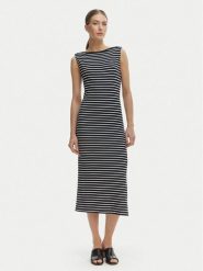 Tommy Hilfiger Sukienka codzienna WW0WW49311 Granatowy Slim Fit. Niebieskie sukienki damskie Tommy Hilfiger, bez wzorów, z wiskozy, bez ramiączek. Za 529.99 zł.