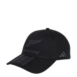 CZAPKA Z DASZKIEM ALL BLACKS 3-STRIPES. Czarne czapki z daszkiem damskie Adidas, bez wzorów, z bawełny. Za 129.00 zł.
