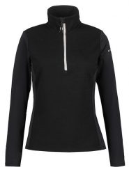 Icepeak Koszulka funkcyjna "Elsmere" w kolorze czarnym rozmiar: S. Czarne koszulki damskie Icepeak, s, bez wzorów, z materiału, bez kołnierzyka, bez ramiączek. Za 131.12 zł.