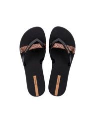 Klapki japonki damskie Ipanema Kirei. Brązowe klapki damskie Ipanema, bez wzorów, z materiału, bez obcasa, bez zapięcia. Za 89.99 zł.