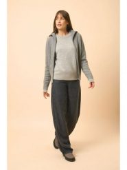 Just Cashmere Kaszmirowy kardigan "Talara" w kolorze szarym rozmiar: M. Szare kardigany damskie Just Cashmere, m, bez wzorów, z kaszmiru. Za 1,043.99 zł.