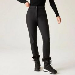 Spodnie narciarskie dla kobiet Dare 2B Sleek IV. Czarne spodnie sportowe damskie Dare 2b, l, bez wzorów, z elastanu, narciarskie. Za 196.50 zł.