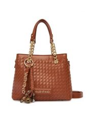 Valentino Torebka Gea VBS9UC06 Brązowy. Brązowe torebki klasyczne damskie Valentino, ze skóry, bez dodatków. Za 649.99 zł.