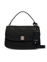Guess Torebka Audrey Logo HWJG97 55210 Czarny. Czarne torebki klasyczne damskie Guess, ze skóry, bez dodatków. Za 584.99 zł.