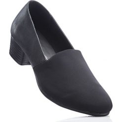 Wygodne czółenka z pianką YouFoam bonprix czarny. Czarne czółenka damskie bonprix. Za 49.99 zł.