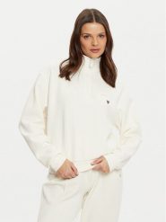 Guess Bluza V5RQ10 KCAY2 Écru Regular Fit. Bluzy damskie Guess, l, z aplikacjami, z syntetyku, bez kaptura. Za 289.99 zł.