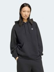 Adidas Bluza w kolorze czarnym rozmiar: S. Czarne bluzy damskie Adidas, s, bez wzorów, z kapturem. Za 154.95 zł.
