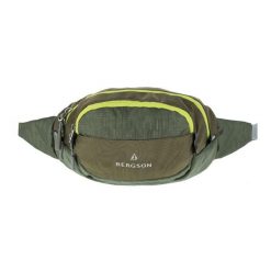Saszetka nerka BERGSON Delta Plus. Zielone nerki i saszetki damskie Bergson, bez wzorów. Za 62.99 zł.