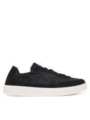 Tommy Hilfiger Sneakersy Th Heritage Nylon Sneaker FW0FW09405 Czarny. Czarne obuwie sportowe damskie Tommy Hilfiger, z nylonu, bez zapięcia. Za 409.99 zł.