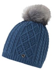 Ziener Czapka "Illhorn" w kolorze niebieskim rozmiar: onesize. Niebieskie czapki damskie Ziener, bez wzorów, z materiału. Za 109.78 zł.
