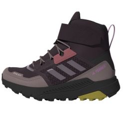 Buty adidas Terrex Trailmaker High C.RDY GZ1173 czarne. Czarne obuwie trekkingowe damskie z materiału, bez zapięcia. Za 456.24 zł.