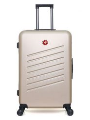 SWISS KOPPER Walizka "Zurich" w kolorze beżowym - 47 x 75 x 29 cm rozmiar: onesize. Brązowe walizki SWISS KOPPER, bez wzorów, z materiału. Za 260.99 zł.