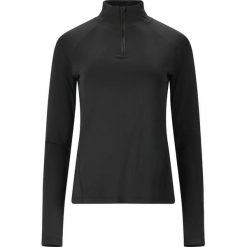 Bluza z długim rękawem Athlecia Grina. Czarne bluzy damskie Athlecia, bez wzorów, bez kaptura. Za 232.50 zł.