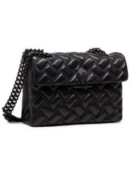 Kurt Geiger Torebka Kensington 7387500109 Czarny. Czarne torebki wieczorowe damskie Kurt Geiger, bez wzorów, ze skóry, bez dodatków. Za 969.99 zł.