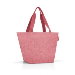 Torba shopper m twist berry. Czerwone shopper bag Reisenthel, bez wzorów, z materiału, na ramię, duże, bez dodatków. Za 146.90 zł.